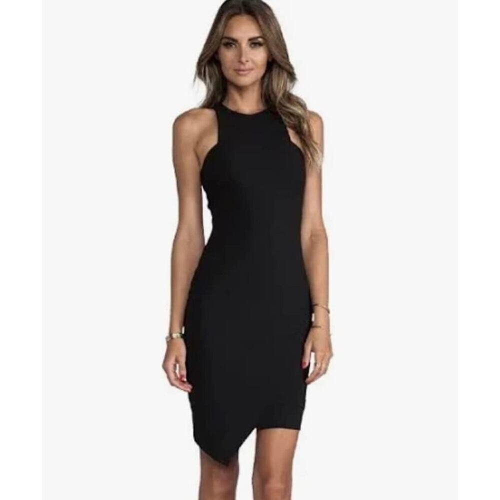 Elizabeth and James Claire Sleeveless Asymmetric Dress Size 0